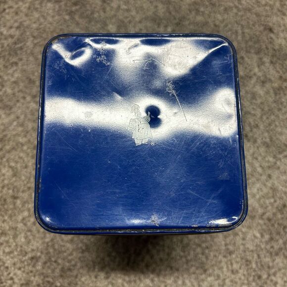 Sunshine Krispy Crackers Vintage Metal Tin Container - Picture 3 of 10